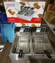 GlobalStar Kitchen System GS-82A Dual Tank Deep Fryer - 2