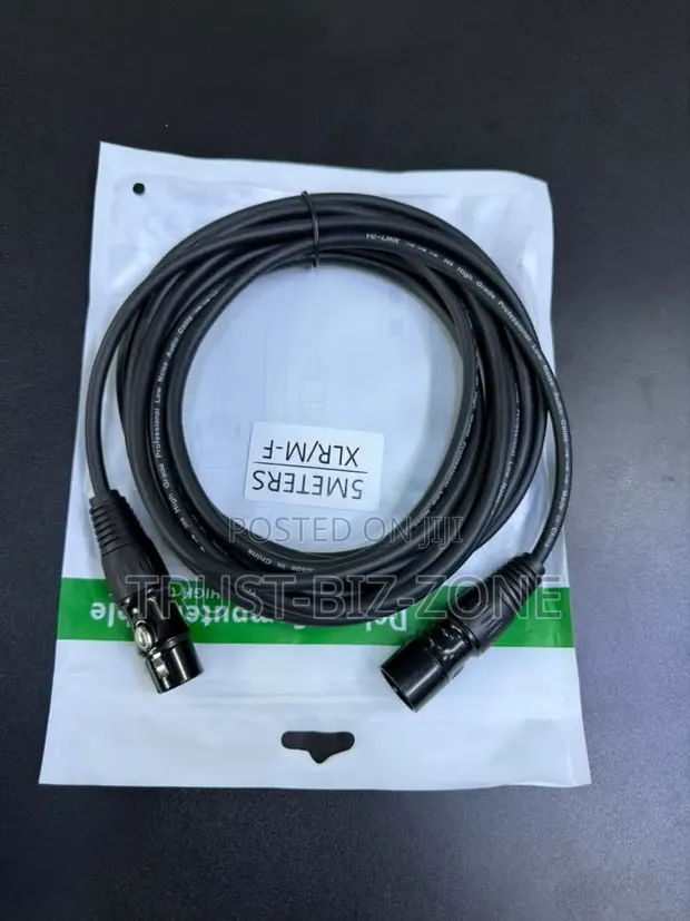 XLR Microphone Cable 5m - 1