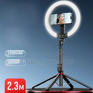 Rechargeable Selfie Tripod Light