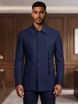 Vinstilo Men's Blue Suit - 1