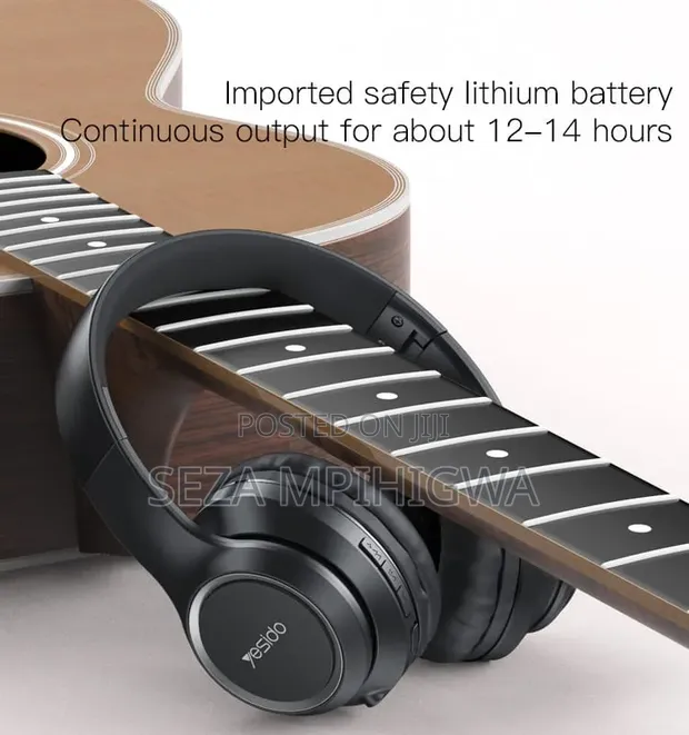 Aisido Wireless Bluetooth Headphones - 12-14h Battery | Foldable - 1