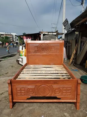 Wood-Mode Bed 5/6 Brown Used