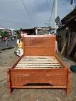 Wood-Mode Bed 5/6 Brown Used - 1