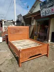 Wood-Mode Bed 5/6 Brown Used - 2