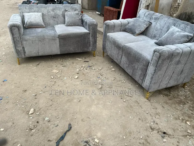 Sofa Set Iliyotumika (2+3 Seater) - Grey - 1