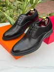 Clarks Executive Boss Shoes - Black Leather - 1
