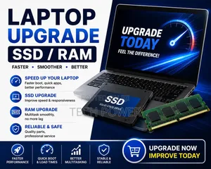 Laptop SSD & RAM Upgrade Service