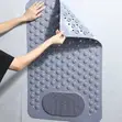 Anti-Slip Bathroom Mat with Foot Massage Pebbles - 2
