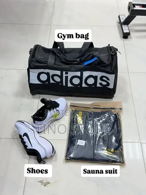 Bodygym Sauna Suit, Shoes & Gym Bag Package