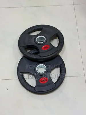 10KG Olympic Tri-Grip Weight Plates (Set of 2)