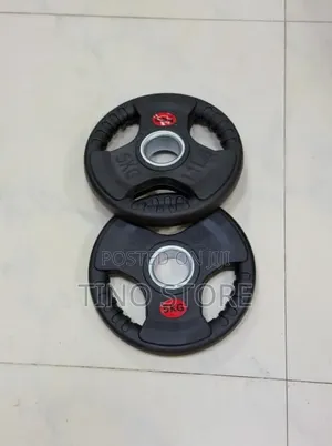 5kg Tri-Grip Olympic Weight Plates (Set of 2)