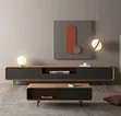Wood-Mode TV Stand & Coffee Table Set - Gray - 2