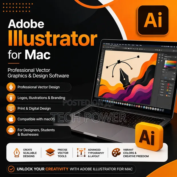 Adobe Illustrator for Mac - Professional Graphic Design - 1