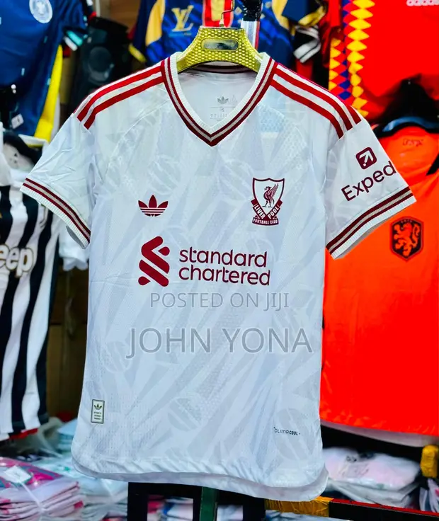 Liverpool White Jersey - Brand New - 1
