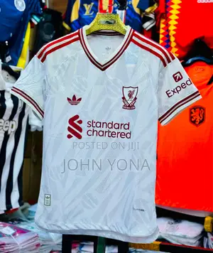 Liverpool White Jersey - Brand New