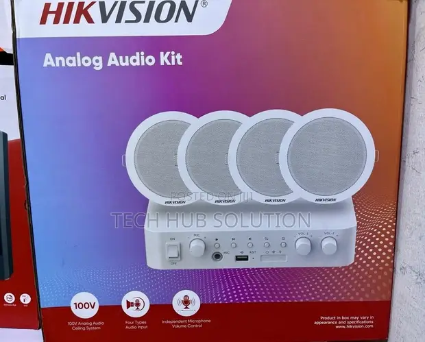 Hikvision Indoor Analog Audio Kit - 1