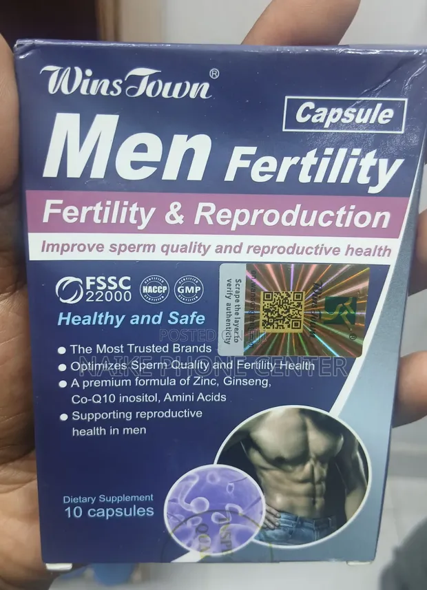 Men's Fertility Supplements for Sperm Count & Blood Flow - 1