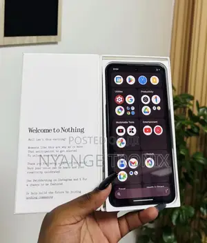 New Nothing Phone 3a 256GB Black