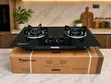 Pinetech 2 Burner Glass Top Gas Stove - 2