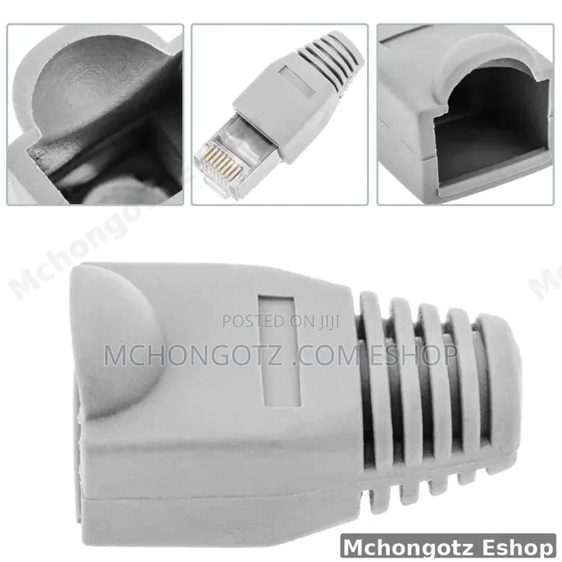 RJ45 Rubber Boots kwa Lan Cables - 1