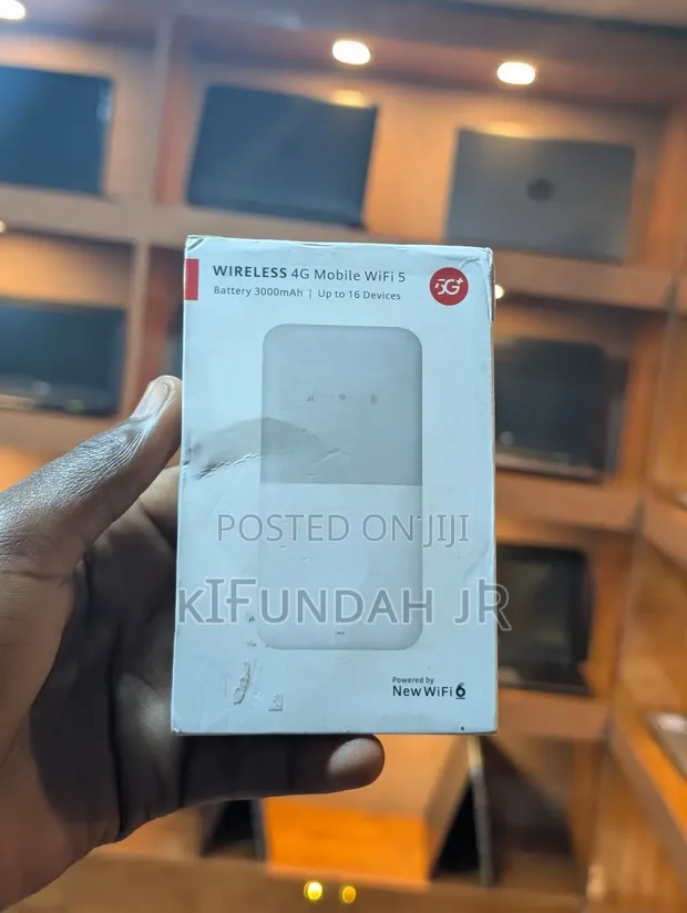 Huawei Wireless 4G Mobile Wi-Fi 5 Router Mpya - 1