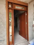 Mkongo Wood Door with Frame - 1