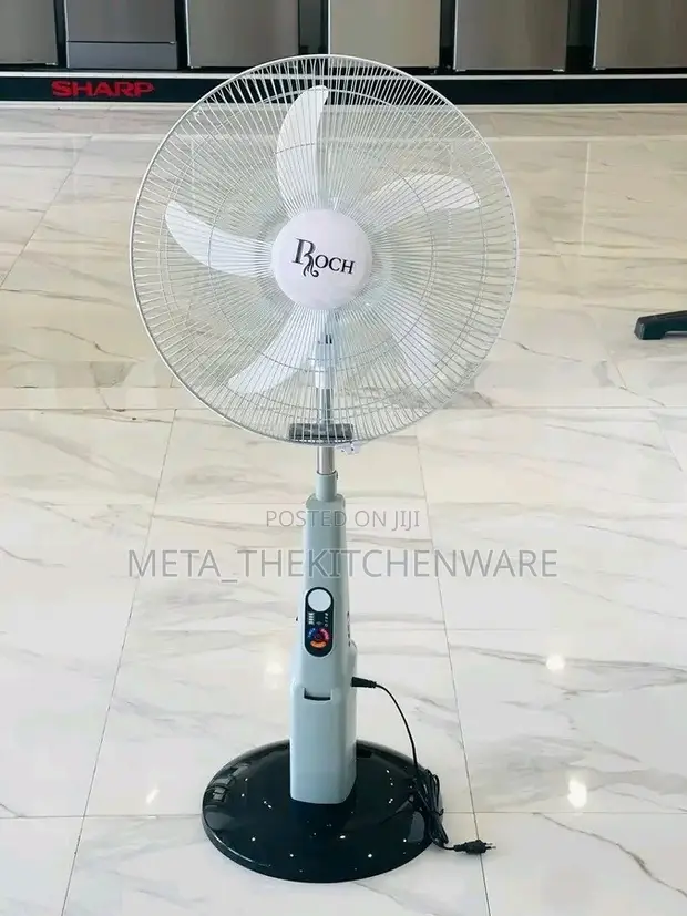 Roch Rechargeable Standing Fan 18-Inch (RSF-918RH-B) - 1