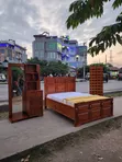 Bedroom Set - Solid Wood - 3