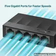 TP-Link 5-Port Gigabit Desktop Switch (LS1005) - 4