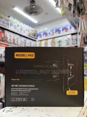 P65 Full Motion TV Wall Mount for 55-85 Inch TVs