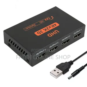 HDMI 1x4 Splitter - Ultra HD Distribution Amplifier