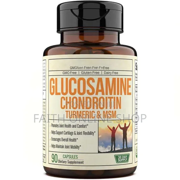 Glucosamine Chondroitin Turmeric MSM - Vidonge 90 - 1