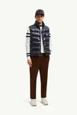 Moncler Tibb Gilet Nyeusi ya Kiume - 3