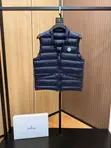 Moncler Tibb Gilet Nyeusi ya Kiume - 4