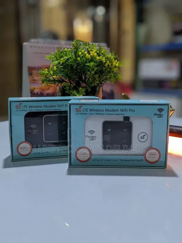 5G LTE Pocket WiFi MiFi Router - Unlocked Hotspot - 1
