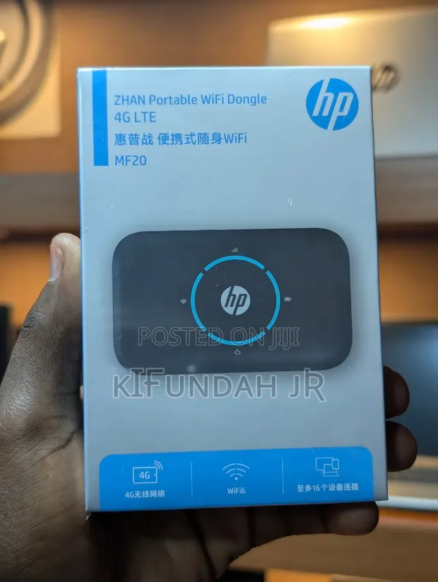 HP Portable Wi-Fi Router - 4G LTE - 1
