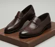 Zara Men's Brown Leather Moccasins - Brand New - 1