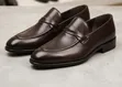 Zara Men's Brown Leather Moccasins - Brand New - 2