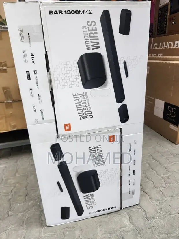 JBL Bar 1300 Mk2 Premium Home Theater Soundbar - 1