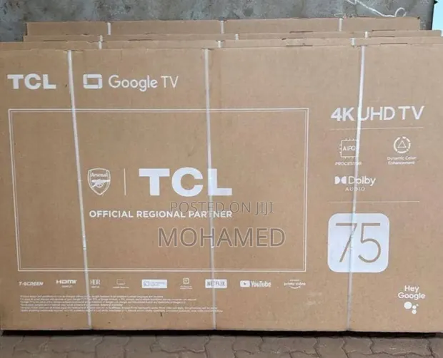 TCL 75” Google Smart TV - 1