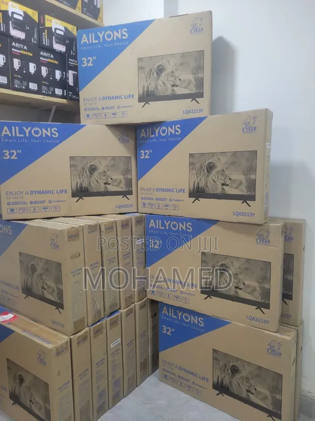 Ailyons 32" Frameless LED TV - 1