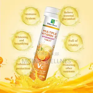 Wins Town Vitamin C Effervescent Tablets (80g / 20 Tablets)