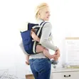 Kiunzi cha Mtoto cha Ergonomic Kinachoweza Kurekebishwa - Bluu - 2