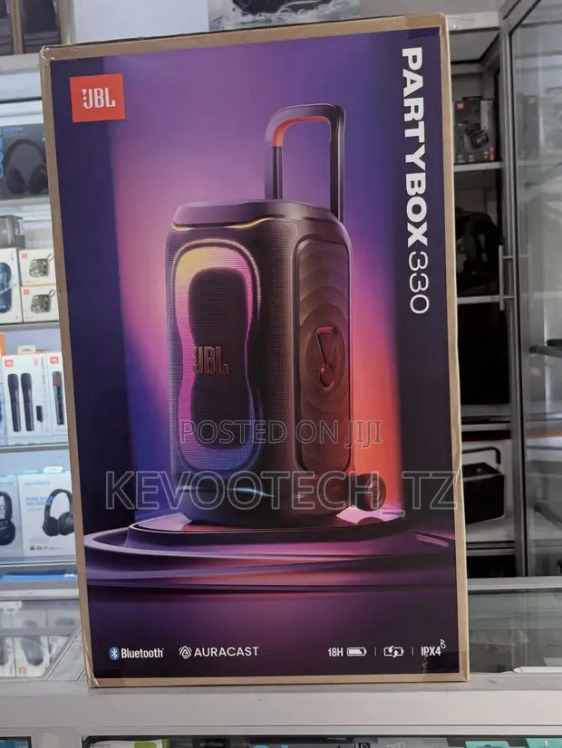 JBL PartyBox 330 Portable Bluetooth Speaker - 1