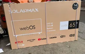 Solarmax 65 Inch UHD Smart TV - webOS with ThinQ AI