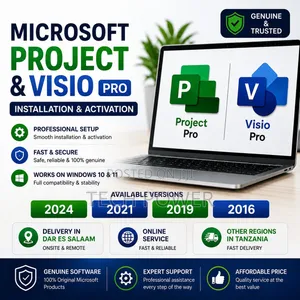 Microsoft Project & Visio Pro Installation (2024-2016)