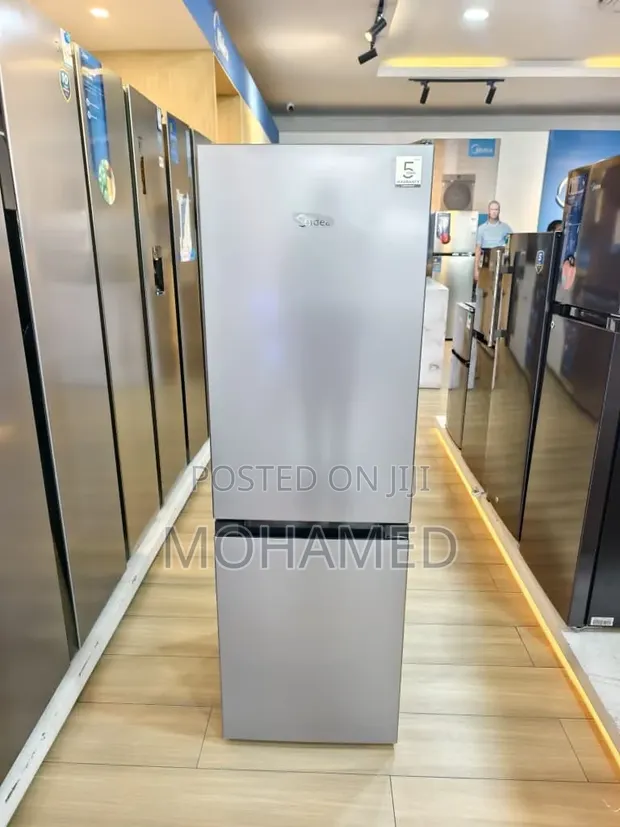 Midea 174L Double Door Fridge - Bottom Freezer - 1