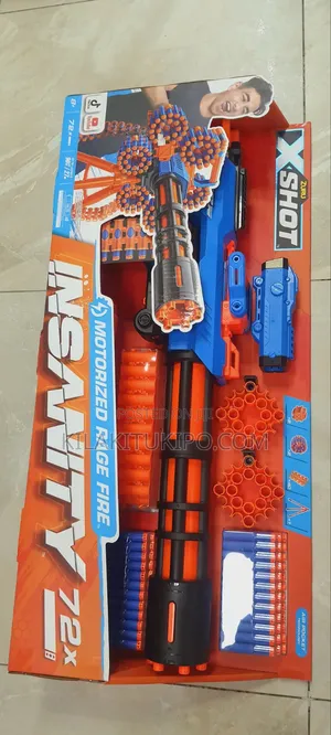 X-Shot Kids Motorized Rage Fire Insanity 72x