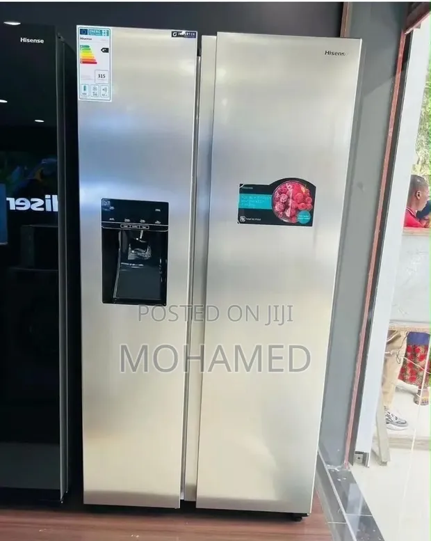 Hisense 474L Side-by-Side Fridge H690ss-Idl - 1
