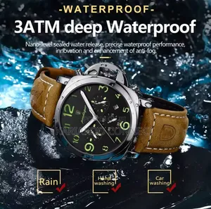 POEDAGAR Fashion Watch - Waterproof